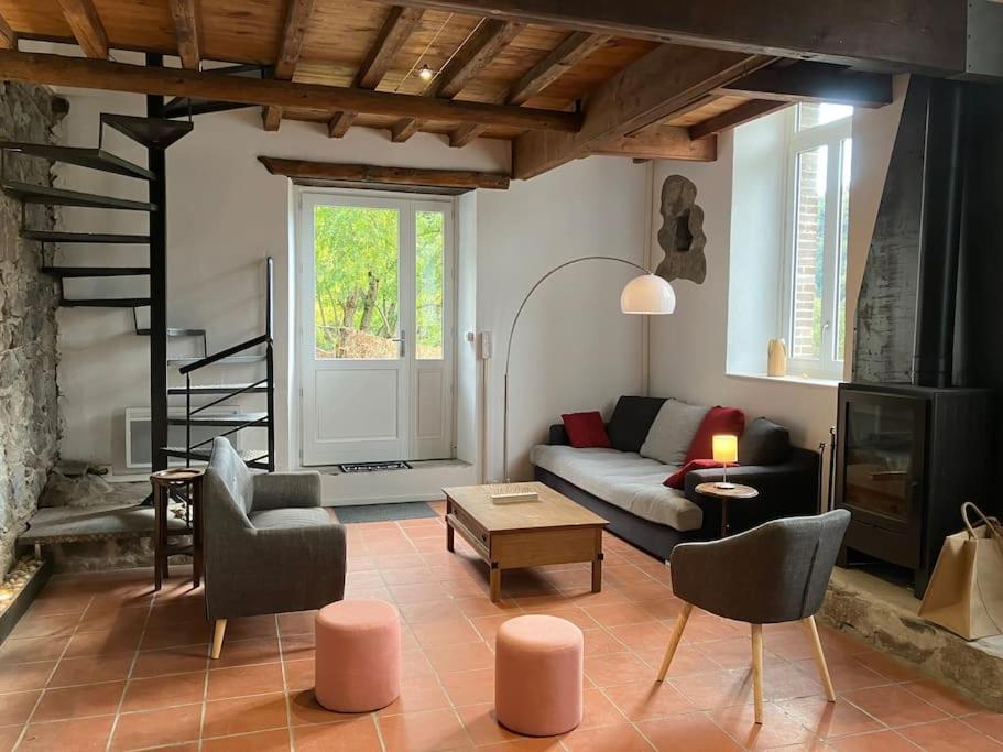 Votre Gite Dans L'Ancienne Huilerie De Tourtel Vernosc-les-Annonay ภายนอก รูปภาพ